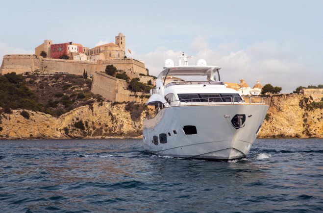 Sunseeker available for charter in Ibiza