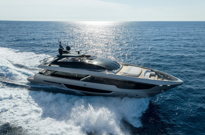 M/Y ALLEGRA - RIVA 102 CORSARO SUPER @ TURNBERRY MARINA