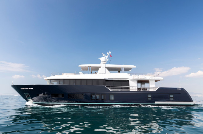 M/Y PICCOLO - 2020 ALPHA ALFRESCO 125 @ CRUISING TO BAHAMAS | Alpha