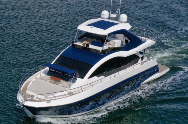 M/Y THE ONLY BLUE 66 FLY