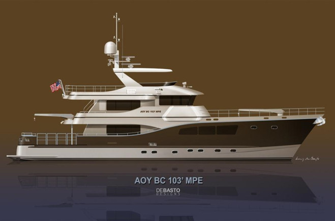 M/Y ALL OCEAN YACHTS BC 103 MULTI PURPOSE EXPLORER FIBERGLASS | ALL OCEAN YACHTS