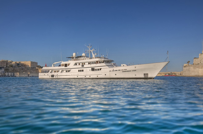 M/Y SANSSOUCI STAR | HUSUMER SCHIFFSWERFT