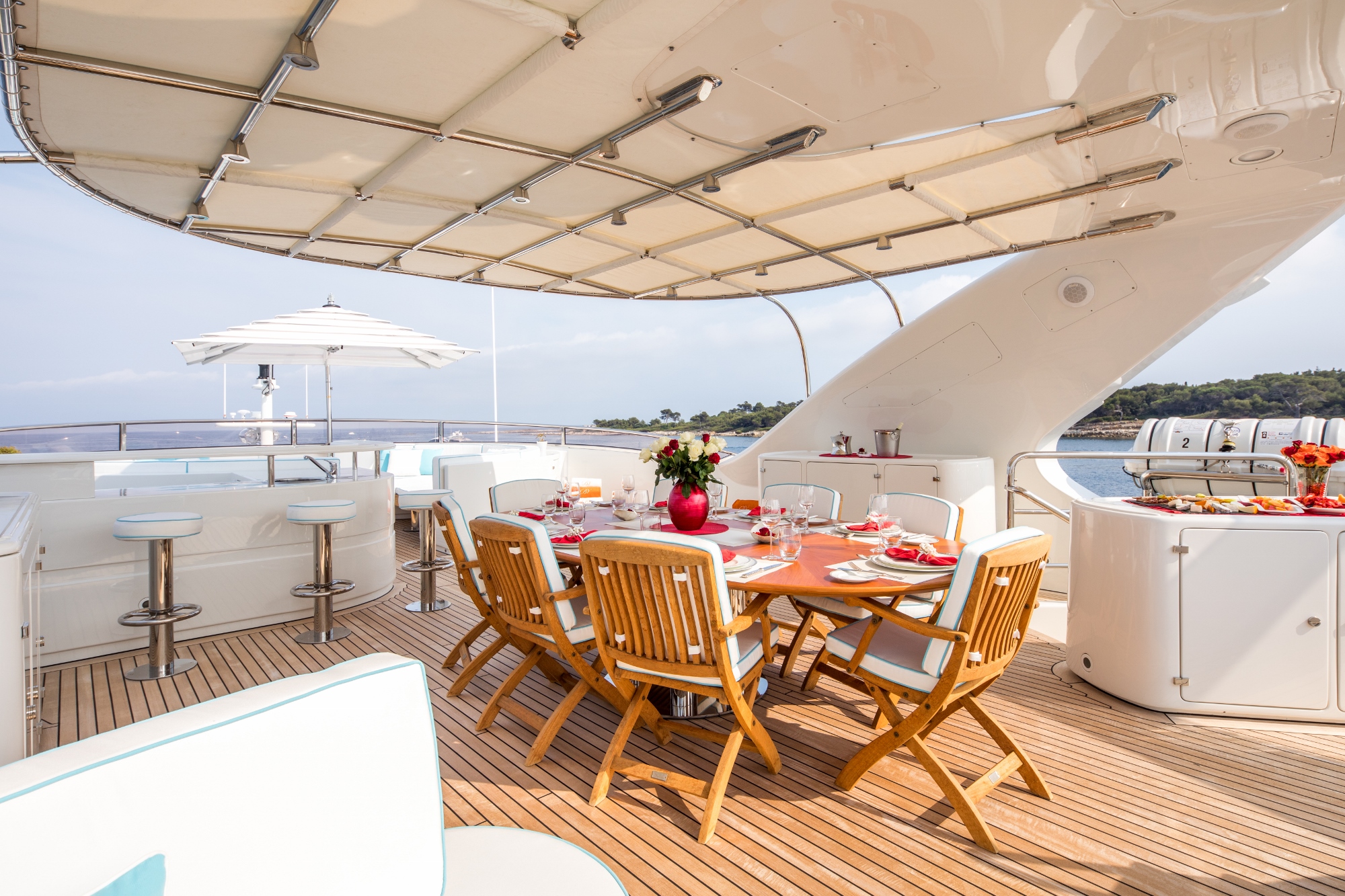 Blue Vision Yacht Charter Benetti Luxury M Y Blue Vision Yacht 15