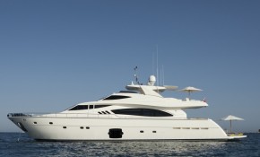 Charter yacht of the week - Ferretti 881