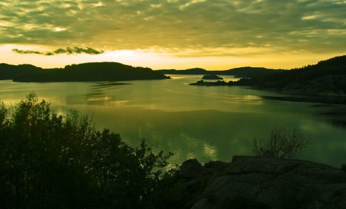 Autumn At Sea In Beautiful Scandinavia