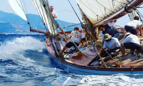 S/Y DORIANA And Bluewater At The Monaco Classic Week