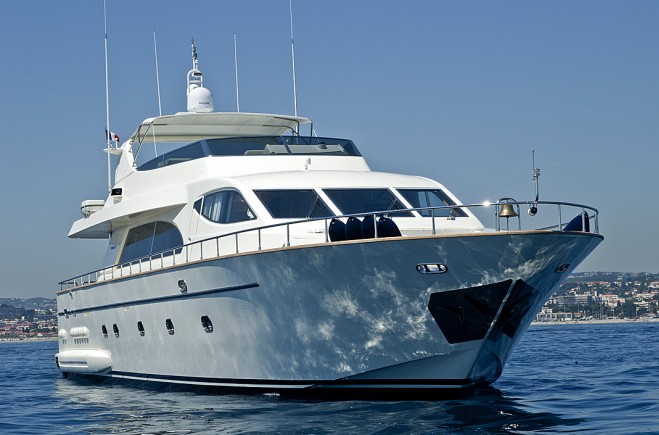 Falcon 86 motor yacht for sale