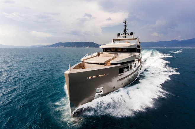 40m Admiral motoryacht GIRAUD - now available for charter exclusively with bluewater