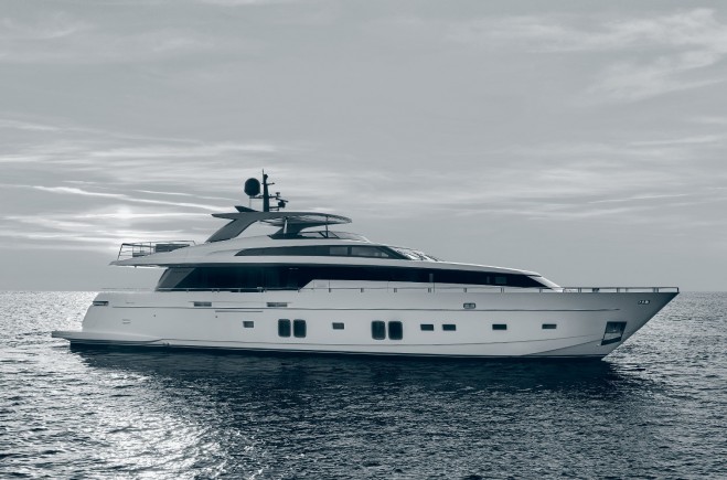 Exciting new Sanlorenzo SL106 motor yacht SALT, available for charter this summer.