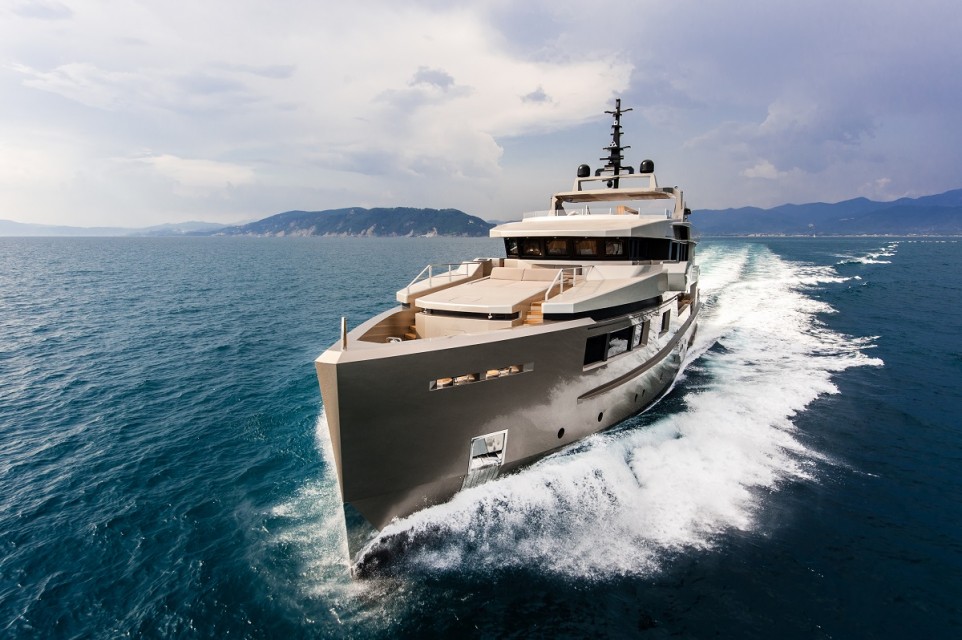 40m Admiral motoryacht GIRAUD now available for charter exclusively