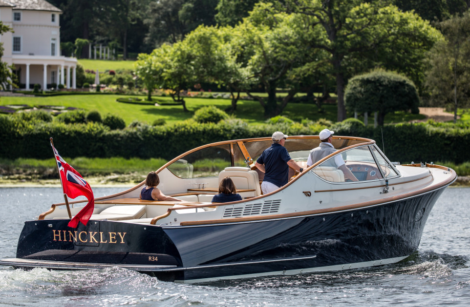 wooden yacht tender