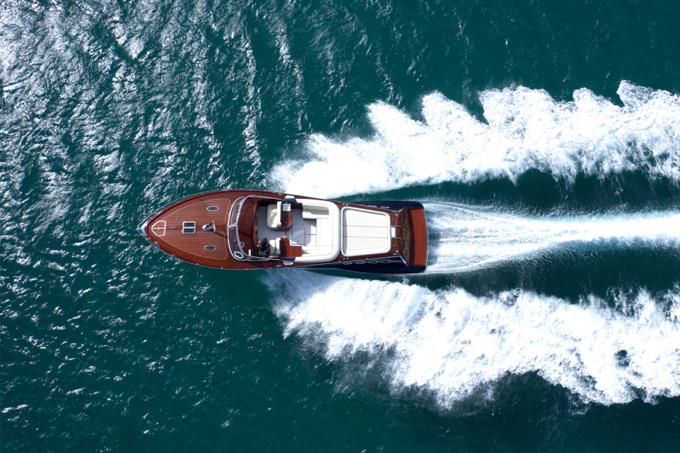 wooden yacht tender