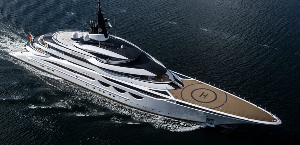biggest motor yacht without crew
